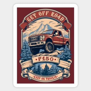 Retro Off Road Magnet